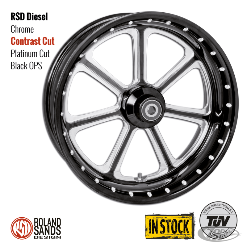 JANTES EN STOCK PERFORMANCE MACHINE & ROLAND SANDS DESIGN