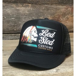 casquette indian trucker