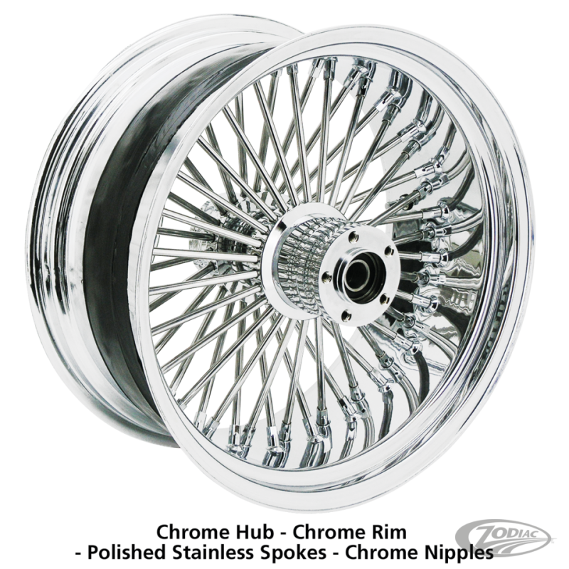 ROUES RIDE WRIGHT AVEC RAYONNAGE RADIAL A 50 RAYONS