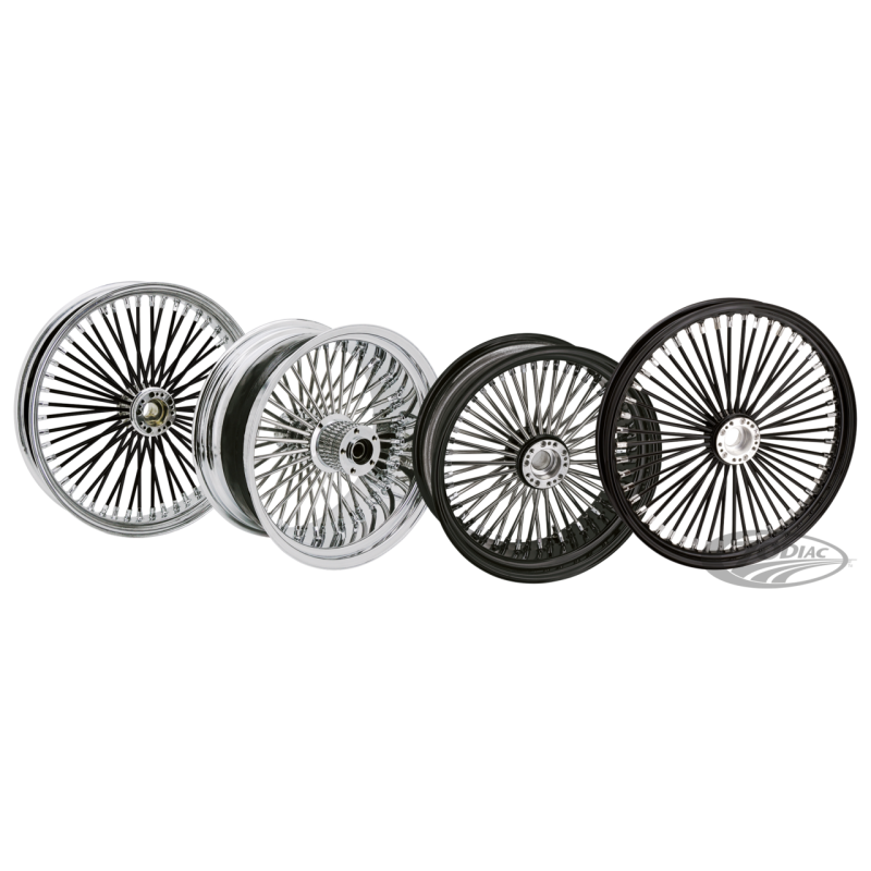 ROUES RIDE WRIGHT AVEC RAYONNAGE RADIAL A 50 RAYONS