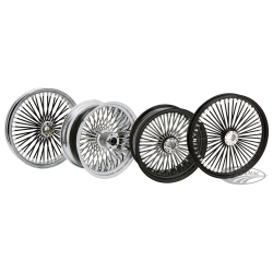 ROUES RIDE WRIGHT AVEC RAYONNAGE RADIAL A 50 RAYONS