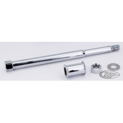 AXES DE ROUES AVANT ET ARRIERE CHROMES