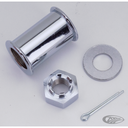 AXES DE ROUES AVANT ET ARRIERE CHROMES