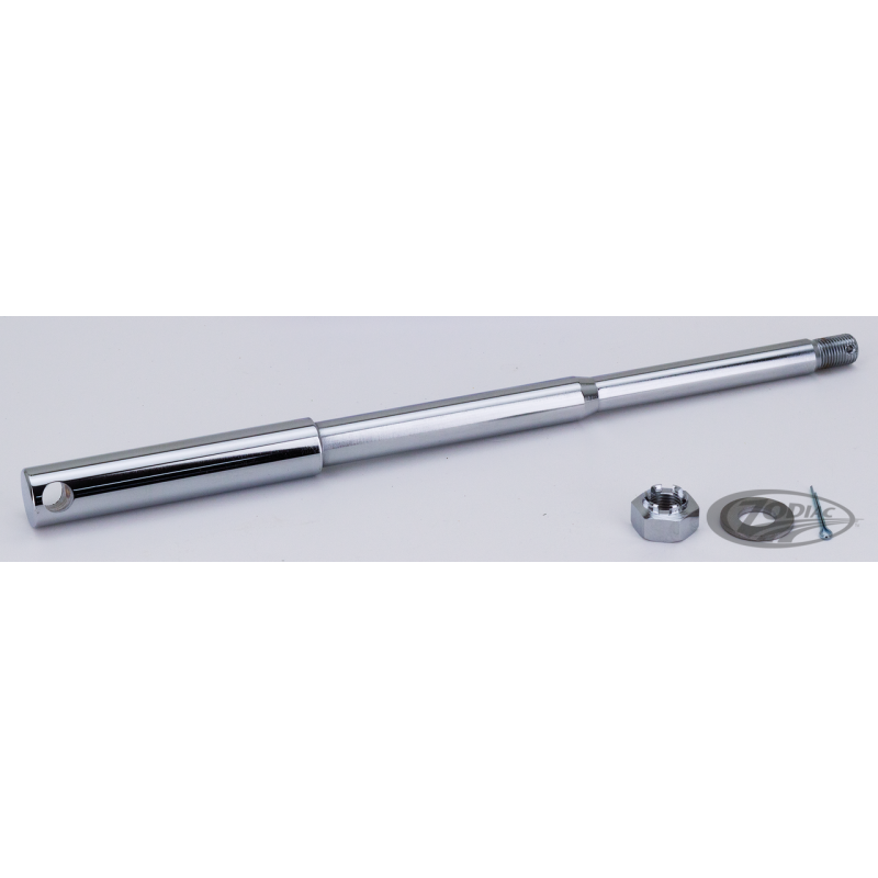 AXES DE ROUES AVANT ET ARRIERE CHROMES