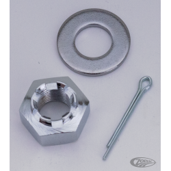 AXES DE ROUES AVANT ET ARRIERE CHROMES