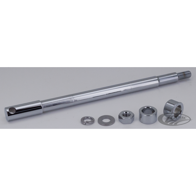 AXES DE ROUES AVANT ET ARRIERE CHROMES