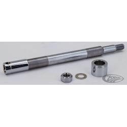 AXES DE ROUES AVANT ET ARRIERE CHROMES