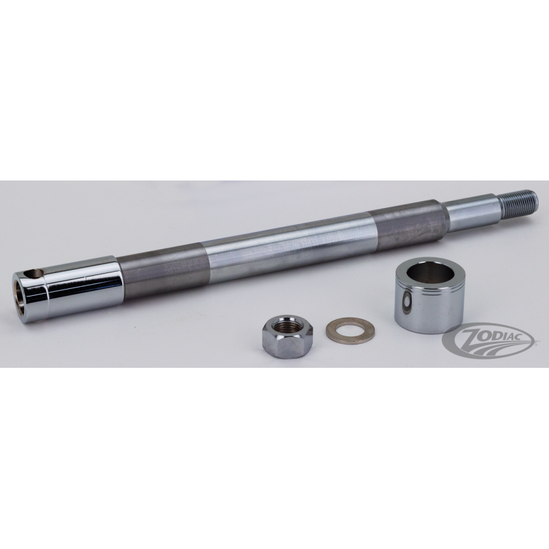 AXES DE ROUES AVANT ET ARRIERE CHROMES