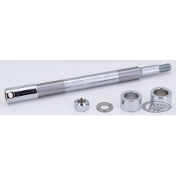 AXES DE ROUES AVANT ET ARRIERE CHROMES