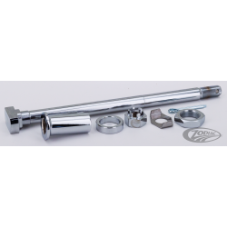 AXES DE ROUES AVANT ET ARRIERE CHROMES