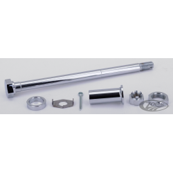 AXES DE ROUES AVANT ET ARRIERE CHROMES