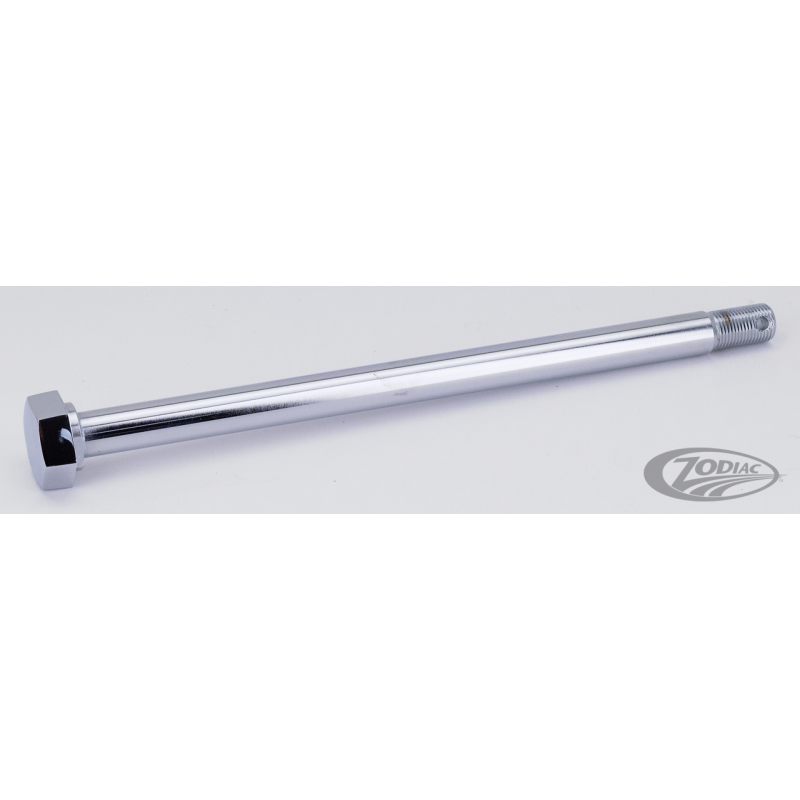 AXES DE ROUES AVANT ET ARRIERE CHROMES