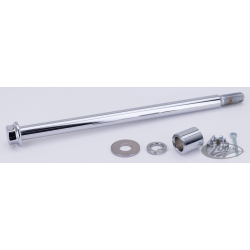 AXES DE ROUES AVANT ET ARRIERE CHROMES