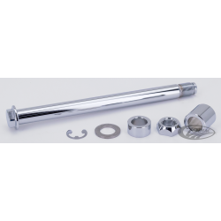 AXES DE ROUES AVANT ET ARRIERE CHROMES