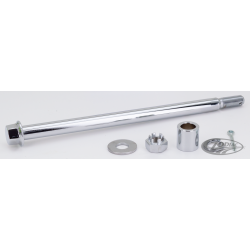 AXES DE ROUES AVANT ET ARRIERE CHROMES