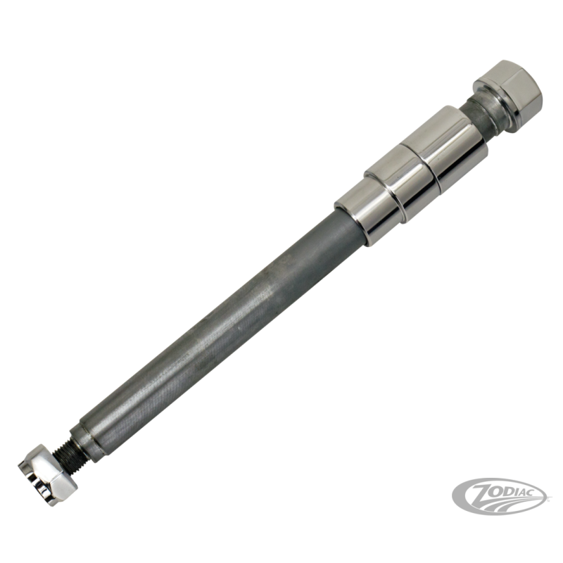 AXE DE ROUE AVANT CUSTOM POUR ANCIENNES FOURCHES SPRINGER