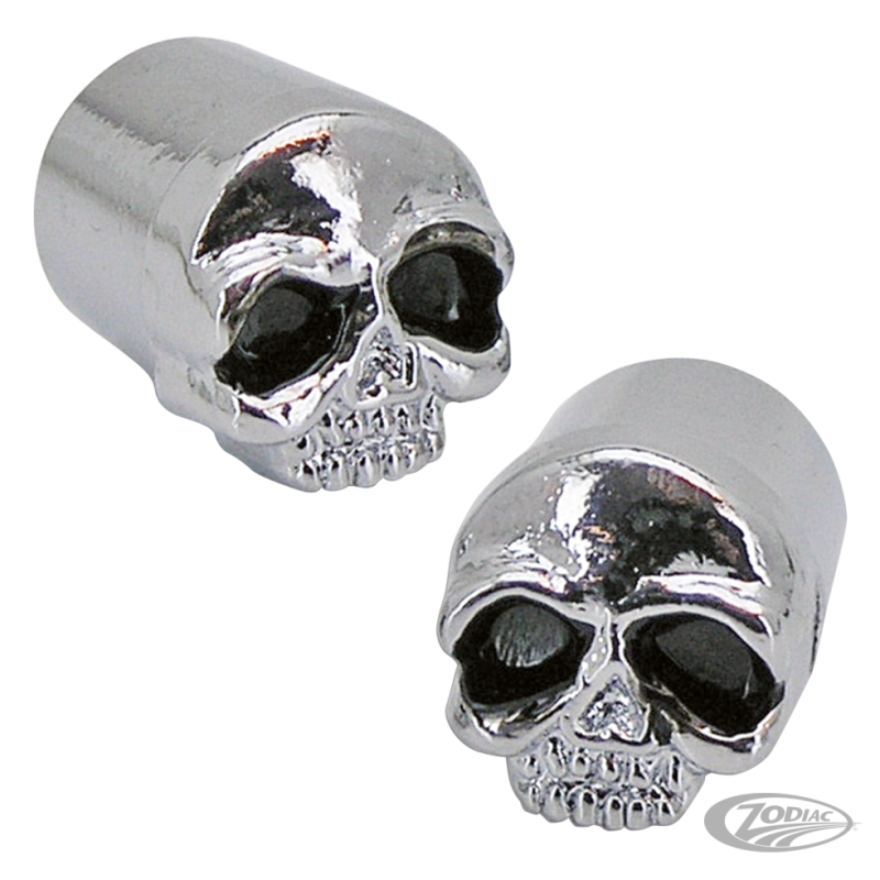 BOUCHON DE VALVE AVEC "TETE DE MORT"