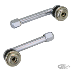 VALVES LONGUES ET AVEC ANGLE POUR PNEUS TUBELESS