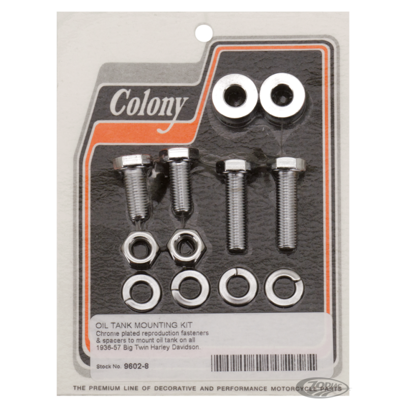 KIT VISSERIE DE BAC A HUILE COLONY EARLY BIG TWIN