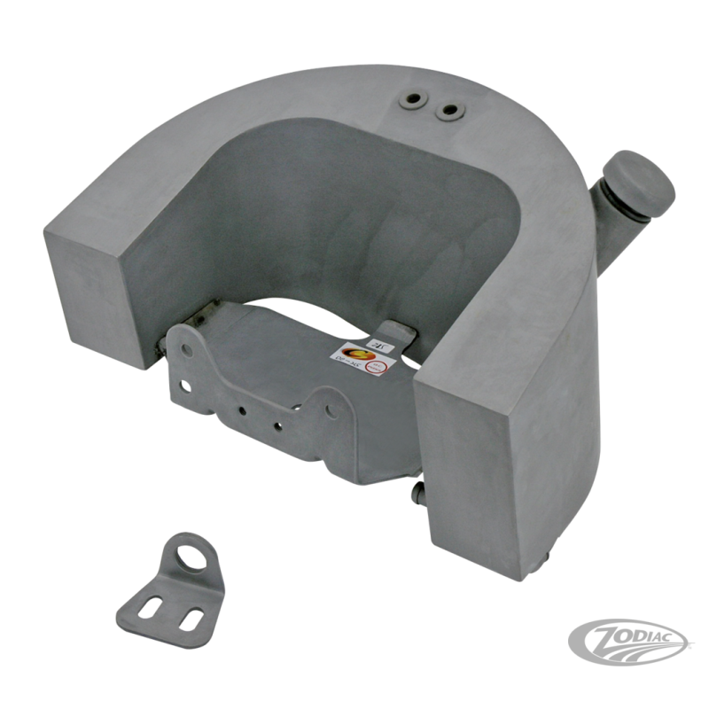 BAC A HUILE EN ACIER BRUT CRUISE SPEED PAR CRUISE SPEED POUR SOFTAIL DE 1989 AU PRESENT