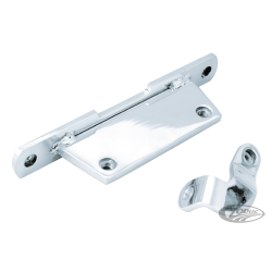 FIXATIONS DE BAC A HUILE CHROMEES DE SOFTAIL