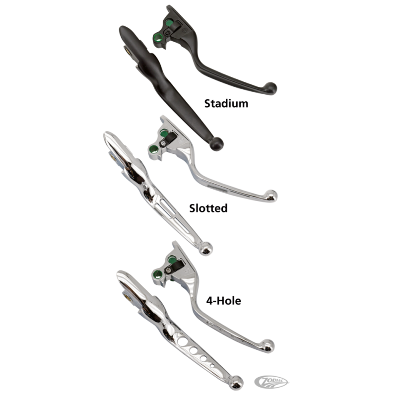 JEUX DE LEVIERS DE FREIN ET EMBRAYAGE LES DERNIERS TWIN CAM & MILWAUKEE EIGHT SOFTAIL