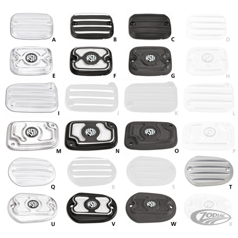 COUVERCLES DE MAITRE-CYLINDRE ROLAND SANDS DESIGNS