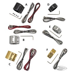 BOUTONS DE GUIDONS PREMIUM ZODIAC ORIGINAUX