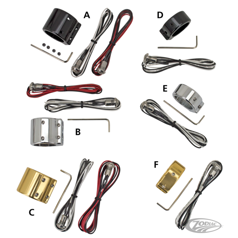 BOUTONS DE GUIDONS PREMIUM ZODIAC ORIGINAUX