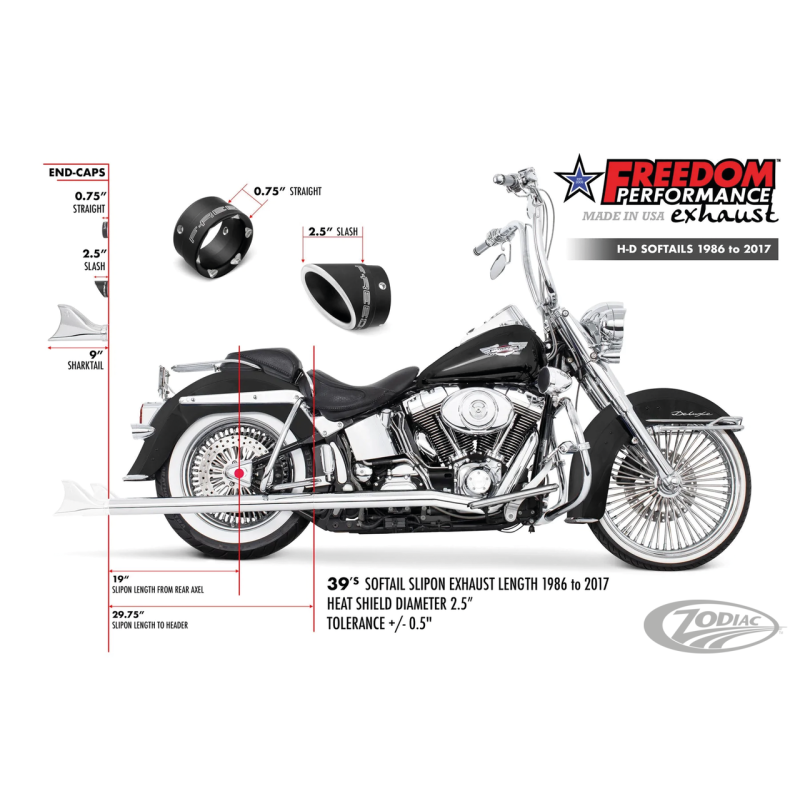 FREEDOM PERFORMANCE/THORCAT SHARKTAIL TRUE DUALS