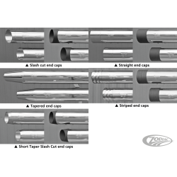 POTS MCJ REGLABLES HOMOLOGUES POUR MILWAUKEE EIGHT SOFTAIL