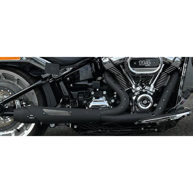 POTS HOMOLOGUES MCJ REGLABLES 2-EN-1 POUR MILWAUKEE EIGHT SOFTAIL