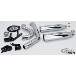 POTS HOMOLOGUES MCJ REGLABLES 2-EN-2 POUR MILWAUKEE EIGHT SOFTAIL