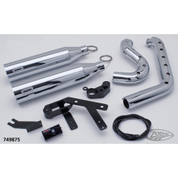 POTS HOMOLOGUES MCJ REGLABLES 2-EN-2 POUR MILWAUKEE EIGHT SOFTAIL