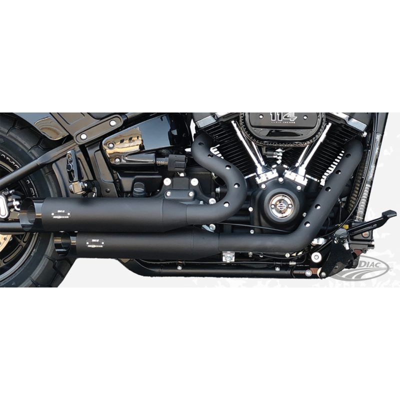 POTS HOMOLOGUES MCJ REGLABLES 2-EN-2 POUR MILWAUKEE EIGHT SOFTAIL