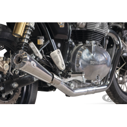 SILENCIEUX V-PERFORMANCE POUR ROYAL ENFIELD CONTINENTAL GT & INTERCEPTOR
