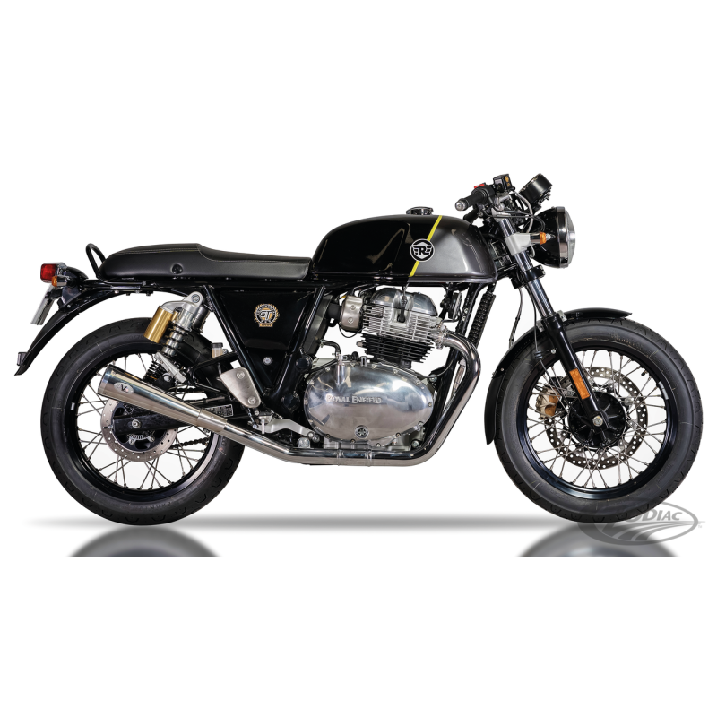 SILENCIEUX V-PERFORMANCE POUR ROYAL ENFIELD CONTINENTAL GT & INTERCEPTOR