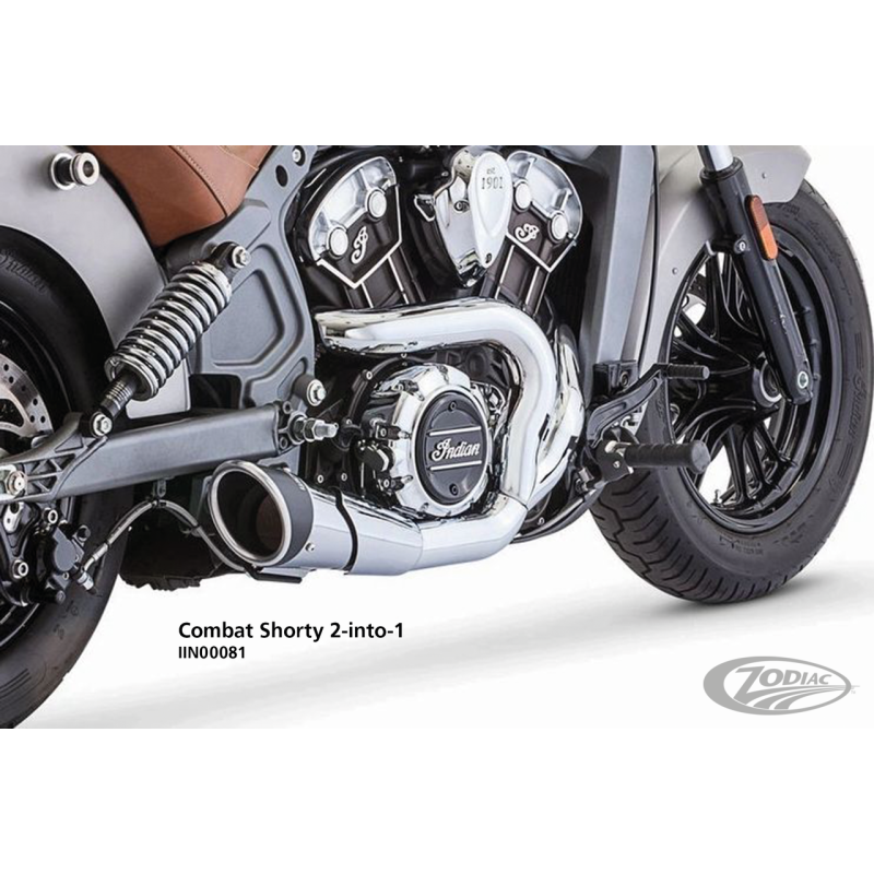 SHORTY 2-INTO-1 POUR INDIAN SCOUT