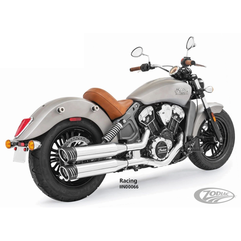 4" SLIP-ONS POUR INDIAN SCOUT