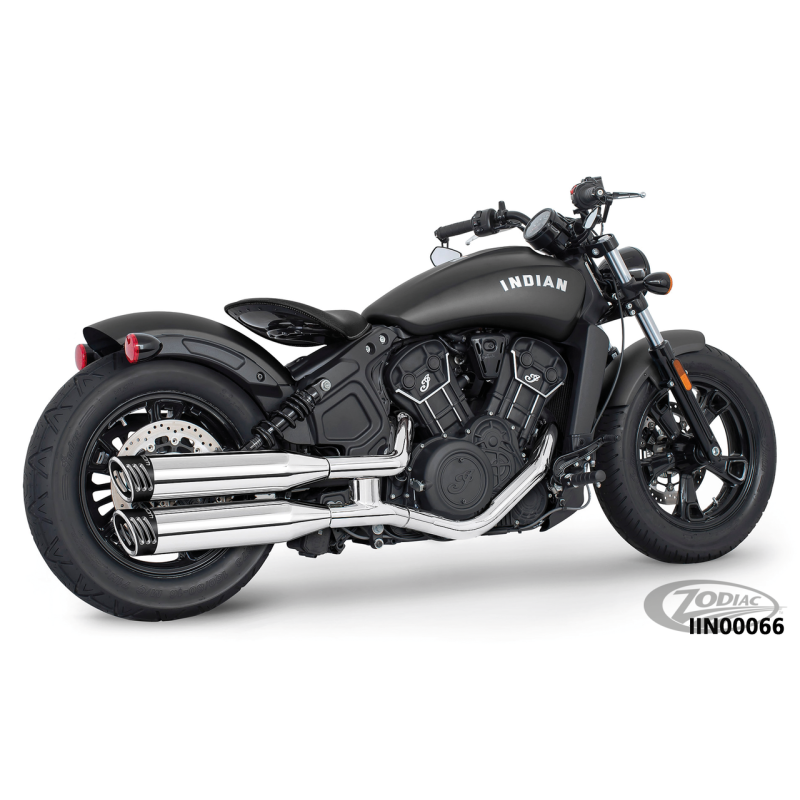 4" SLIP-ONS POUR INDIAN SCOUT