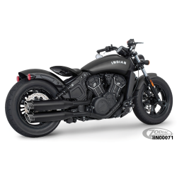 4" SLIP-ONS POUR INDIAN SCOUT