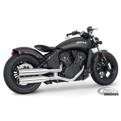 4" SLIP-ONS POUR INDIAN SCOUT