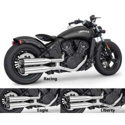 4" SLIP-ONS POUR INDIAN SCOUT