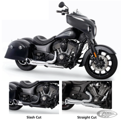 SHORTY TURN OUT SLASH CUT 2-EN-1 POUR INDIAN POWERPLUS & THUNDERSTROKE