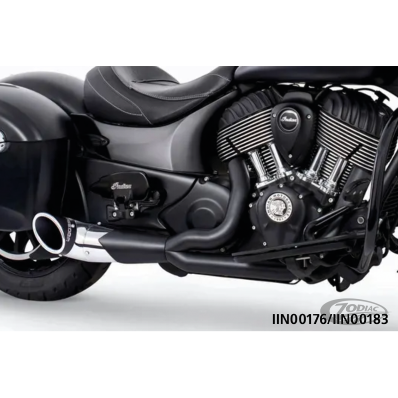 SHORTY TURN OUT SLASH CUT 2-EN-1 POUR INDIAN POWERPLUS & THUNDERSTROKE