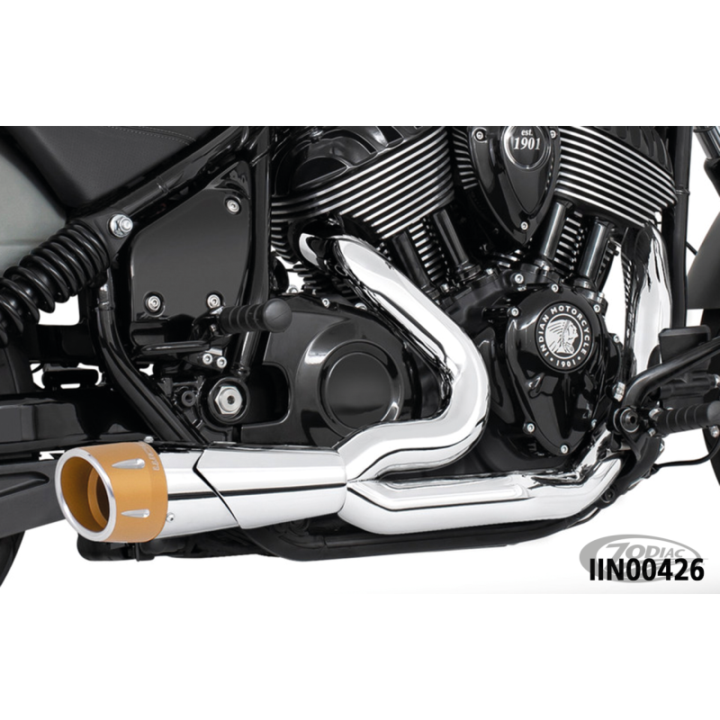 COMBAT FLUTED 2-EN-1 POUR INDIAN POWERPLUS & THUNDERSTROKE