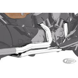 4" SLIP-ONS POUR INDIAN POWERPLUS & THUNDERSTROKE