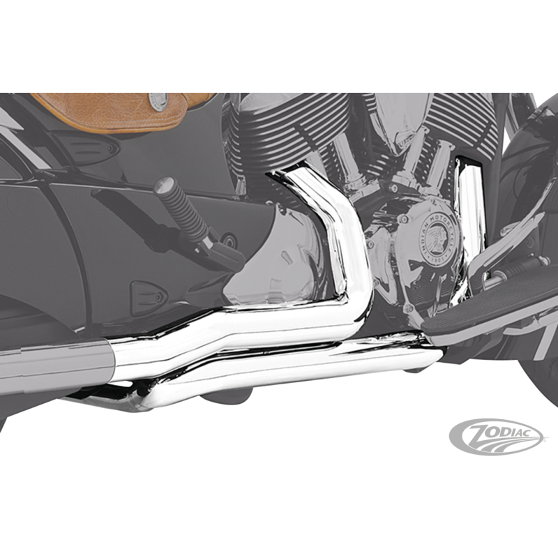 4" SLIP-ONS POUR INDIAN POWERPLUS & THUNDERSTROKE