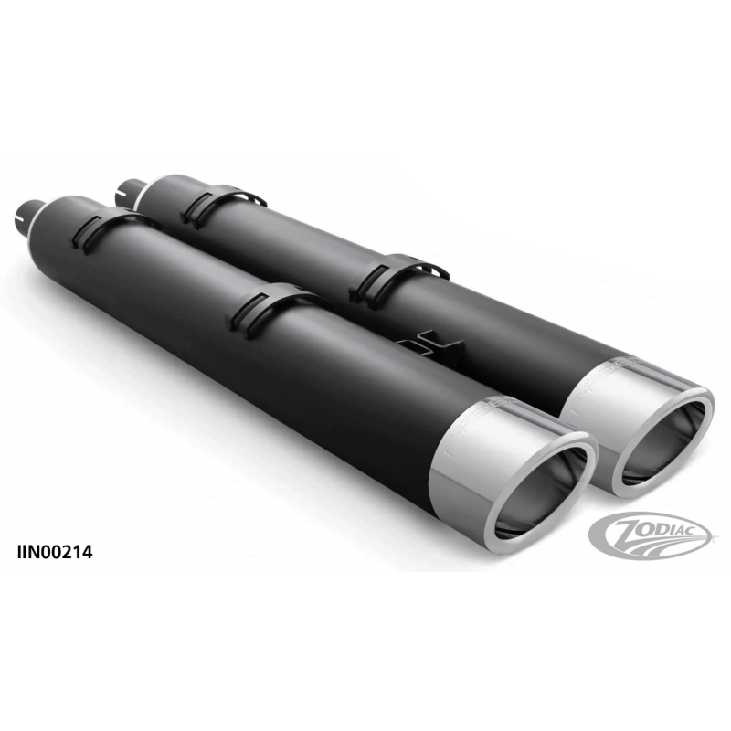 4" SLIP-ONS POUR INDIAN POWERPLUS & THUNDERSTROKE