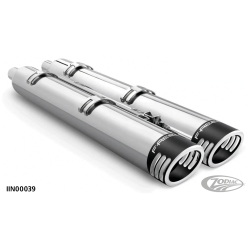 4" SLIP-ONS POUR INDIAN POWERPLUS & THUNDERSTROKE